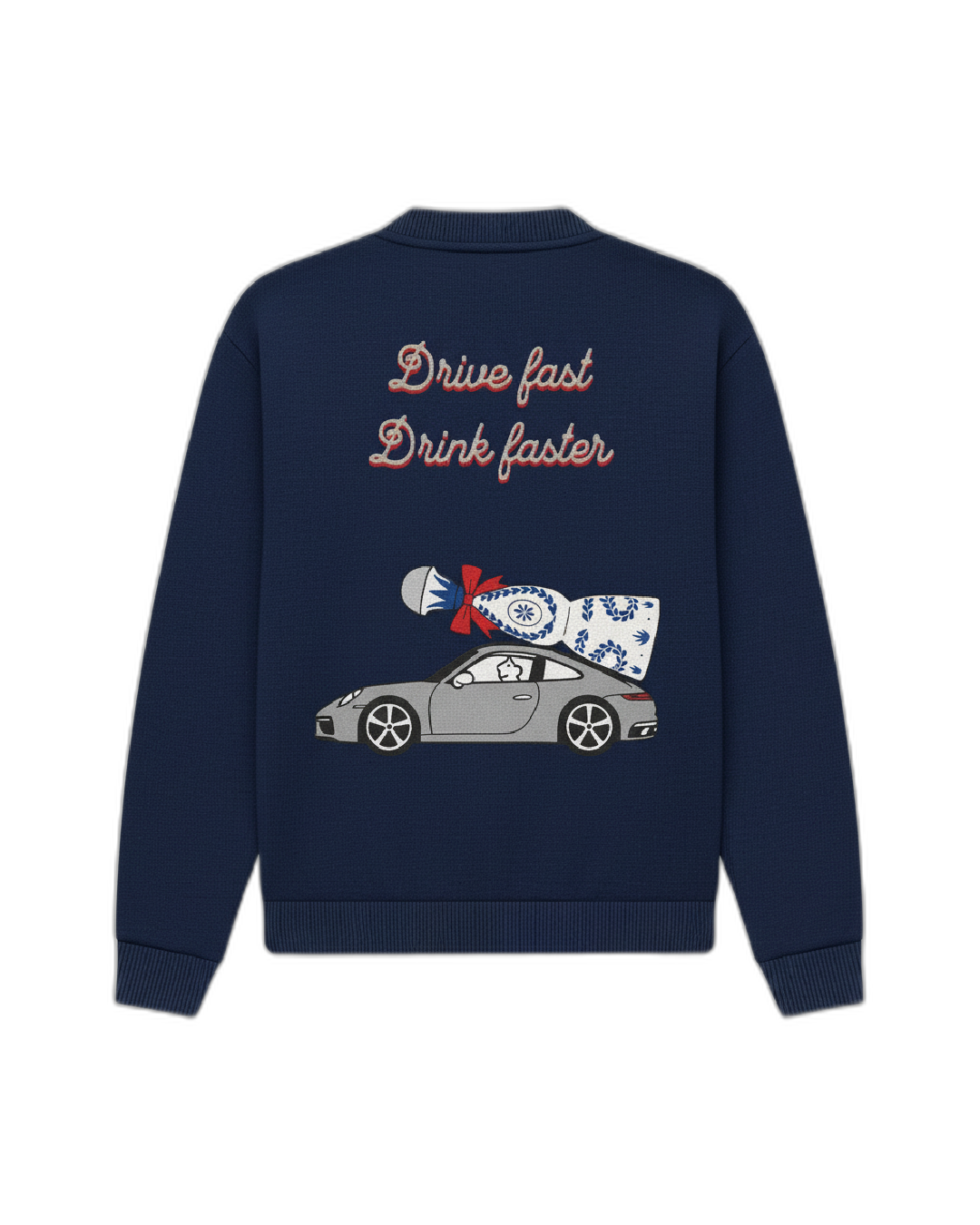 Drive fast drink faster tequila