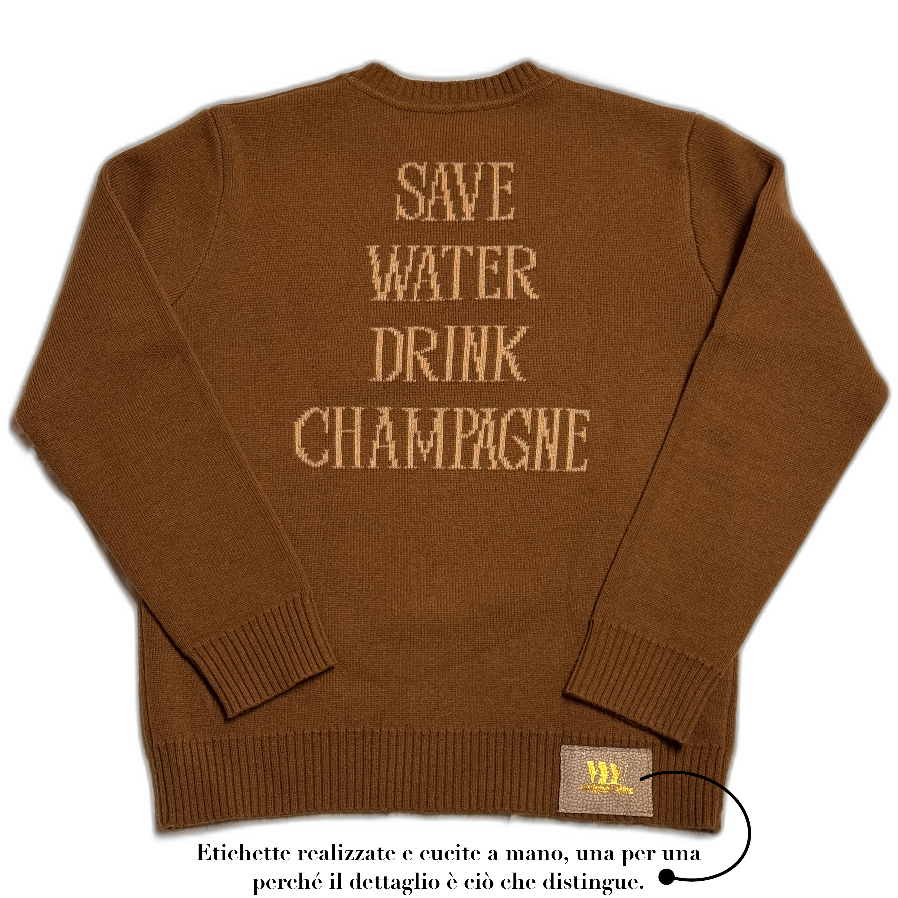 Save water drink champagne